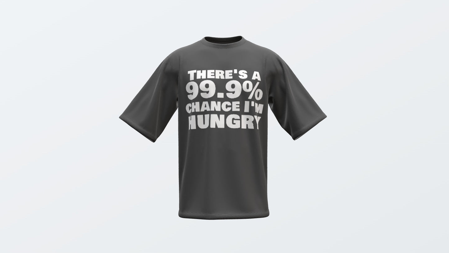 There's A 99.9 % Chance I'm Hungry