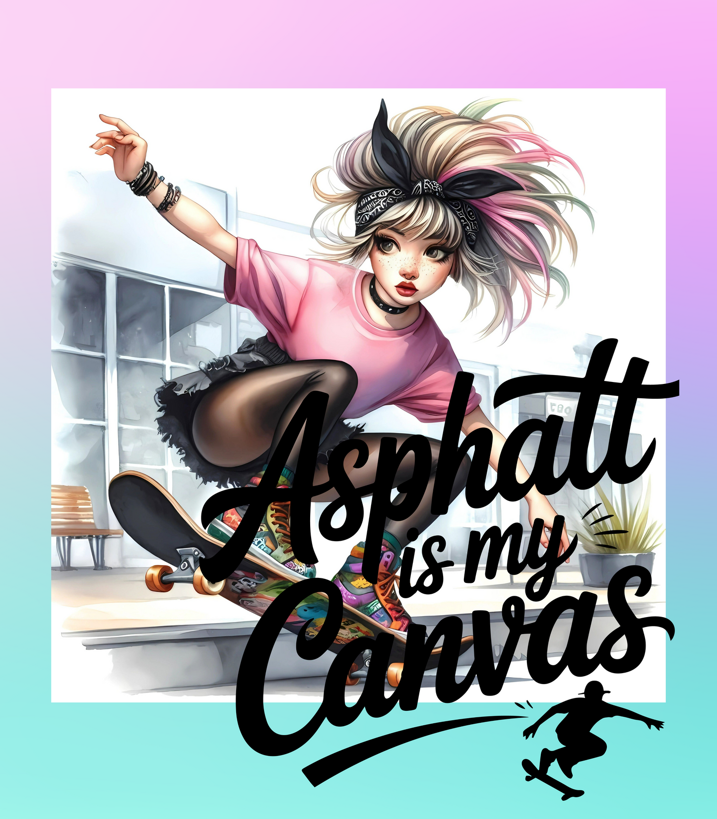 Asphalt is My Canvas