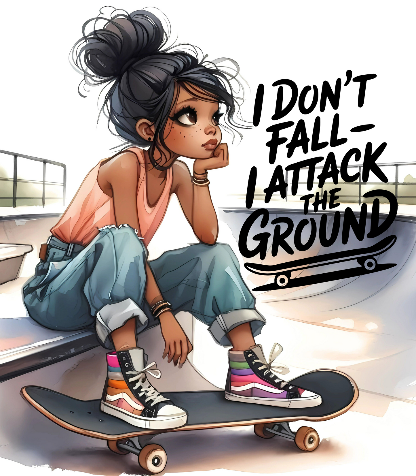 I Don't Fall, I Attack The Ground