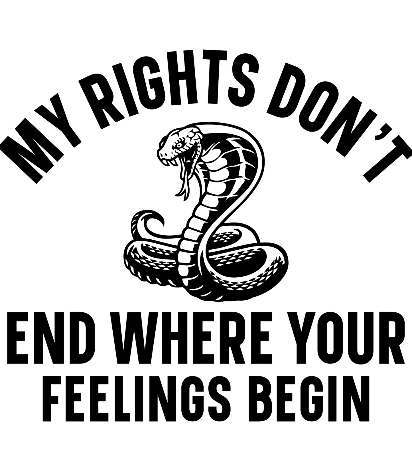 My Rights Don't End T-shirt