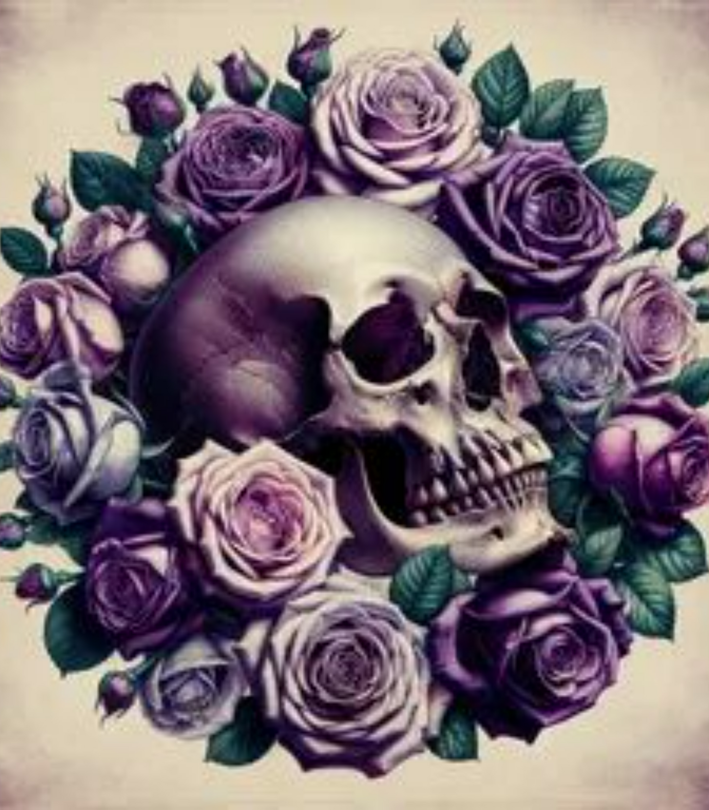 Purple Skull