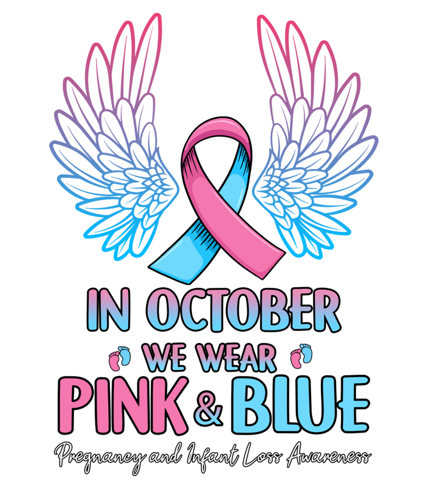 In October we Wear Pink & Blue #11
