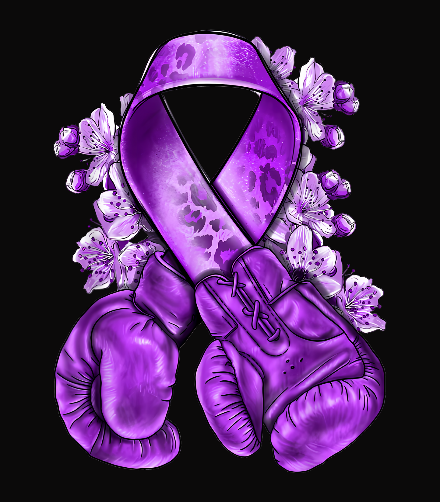 Purple Boxing Gloves
