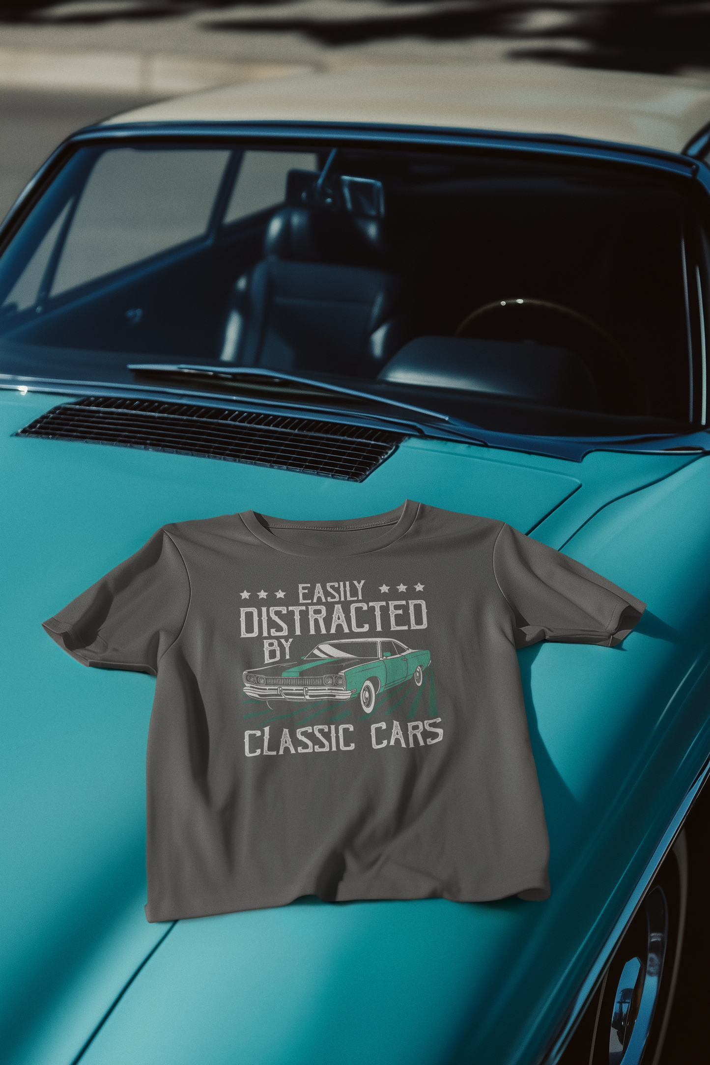 EASILY DISTRACTED BY CLASSIC CARS