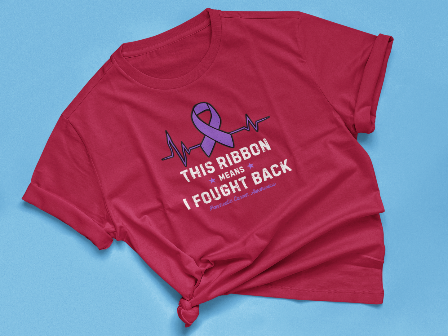 THIS RIBBON MEANS I FOUGHT BACK