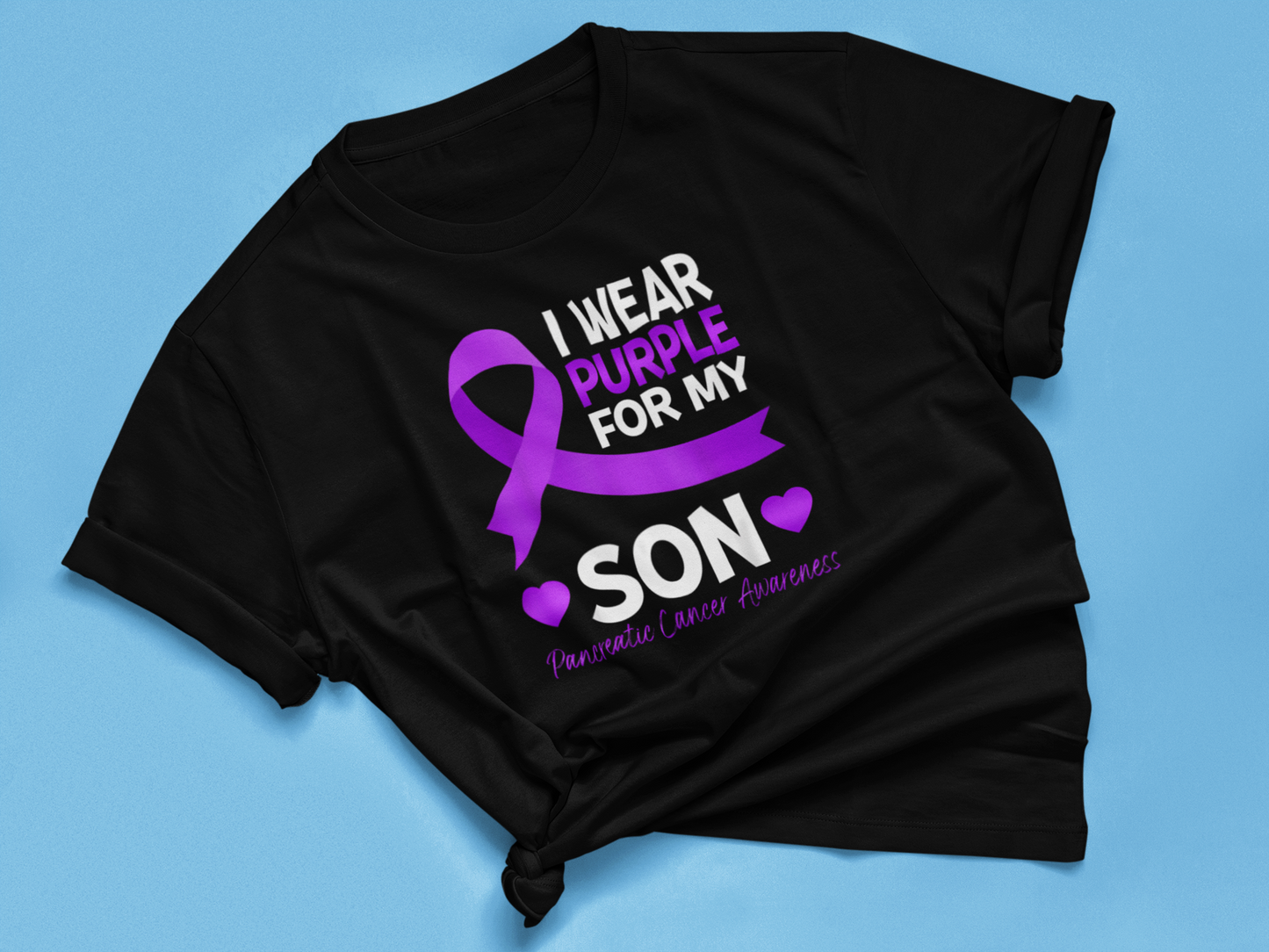 I WEAR PURPLE FOR MY SON