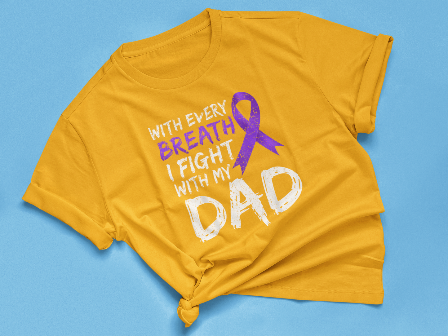 WITH EVERY BREATH, I FIGHT WITH MY DAD