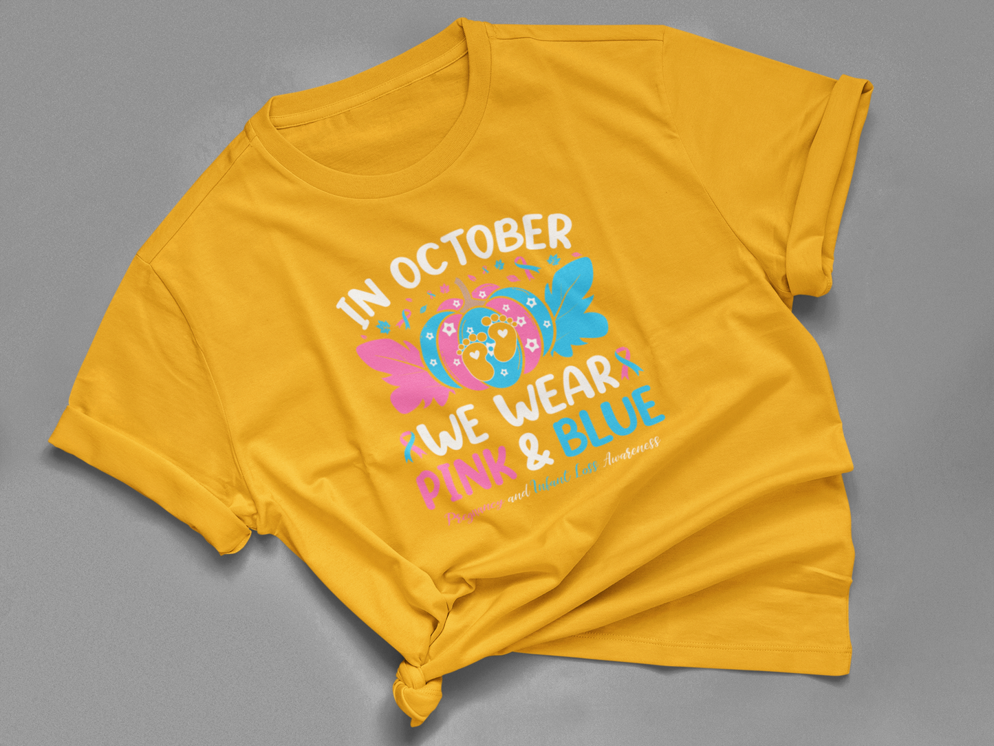 In October We Wear Pink & Blue #9