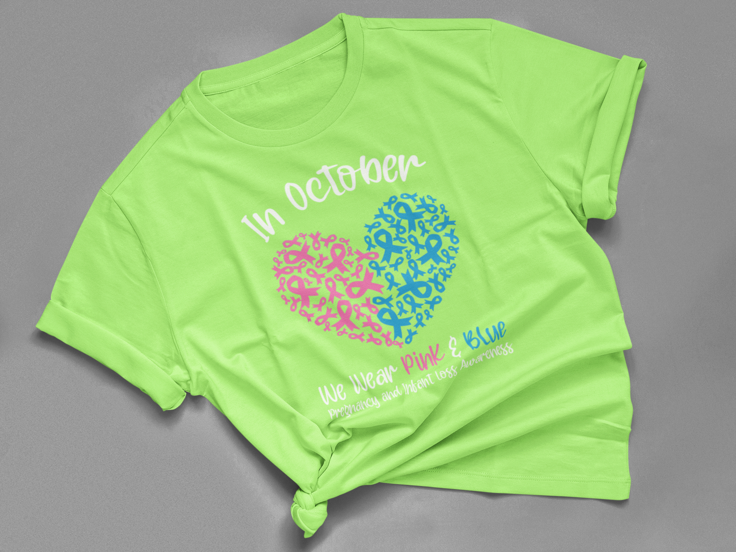 In October We Wear Pink & Blue #7