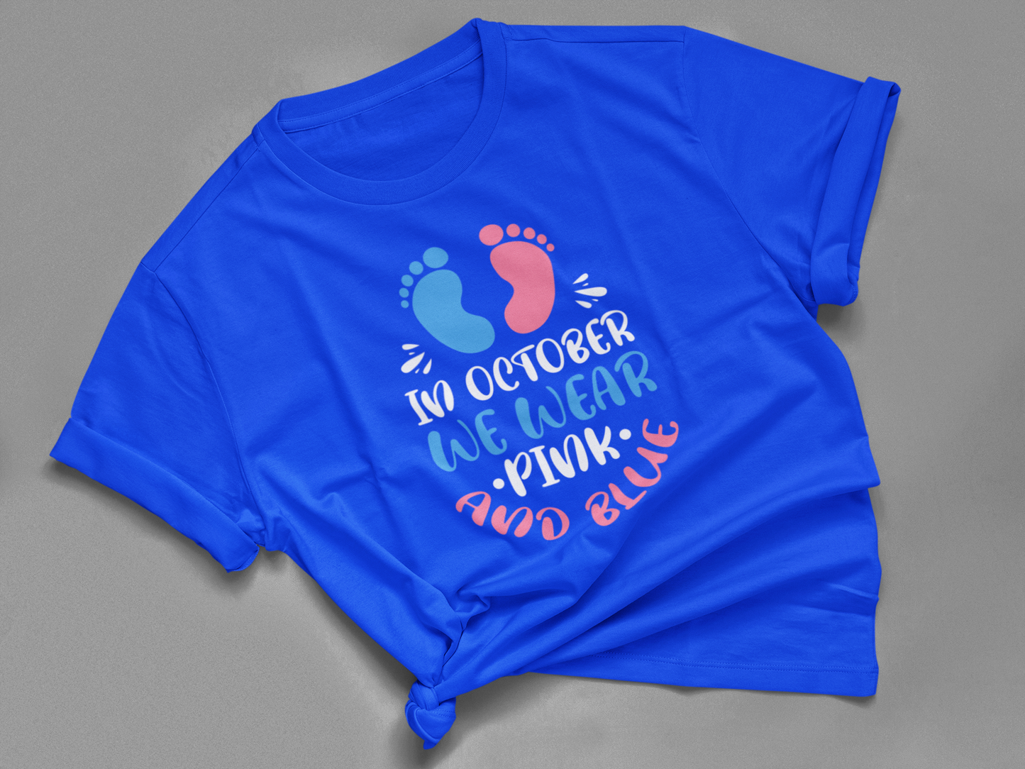 In October We Wear Pink & Blue #5