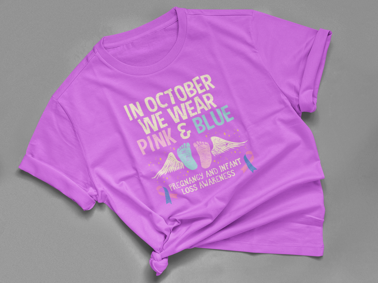 In October We Wear Pink & Blue #3