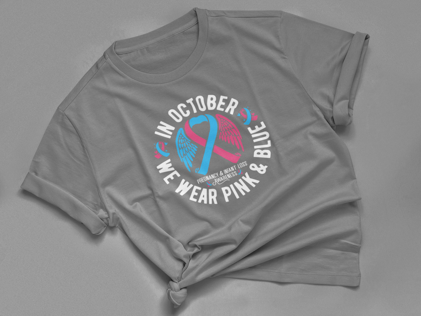 In October We Wear Pink & Blue #2