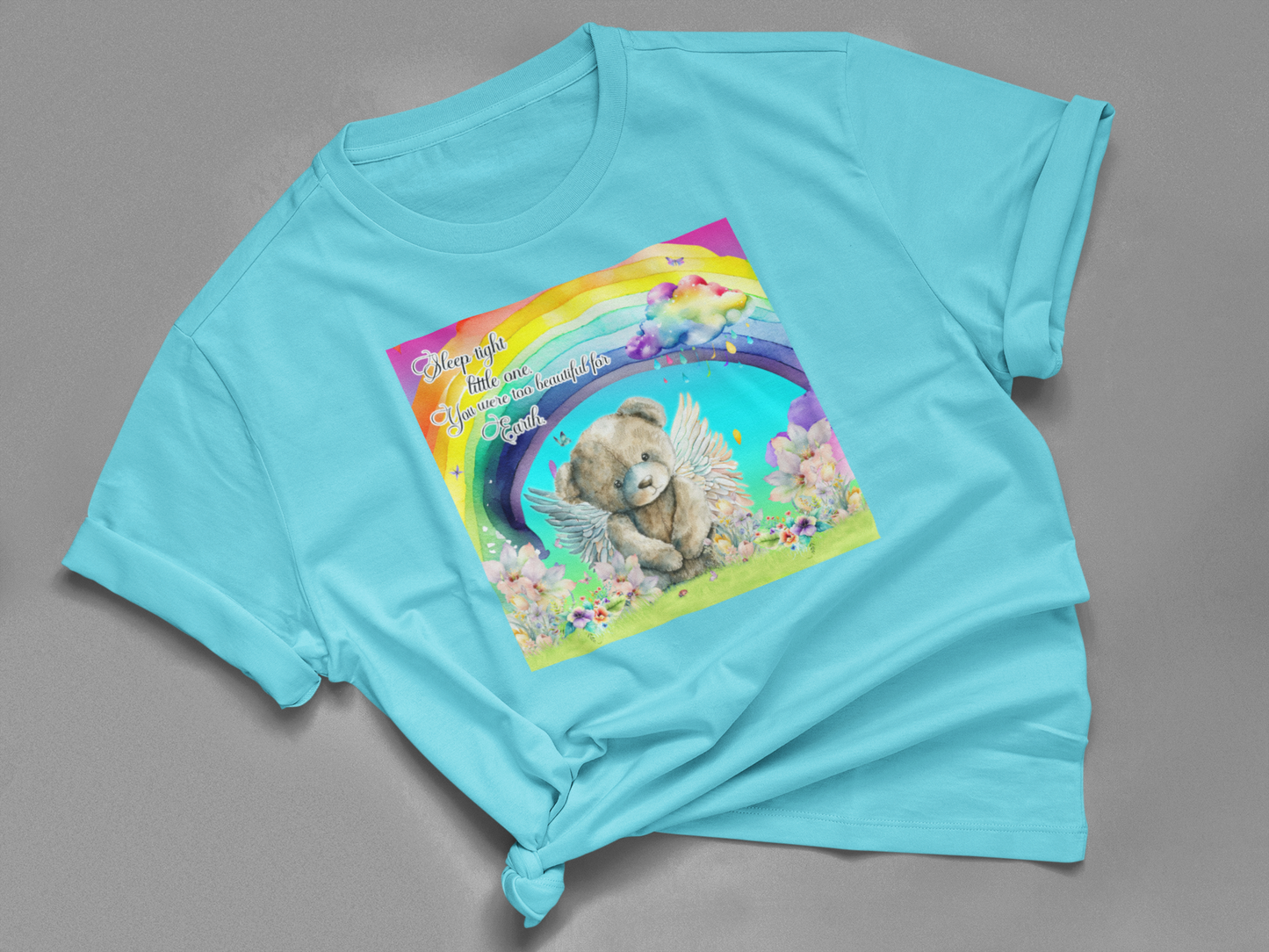 Sleep tight little one, You were too beautiful for Earth