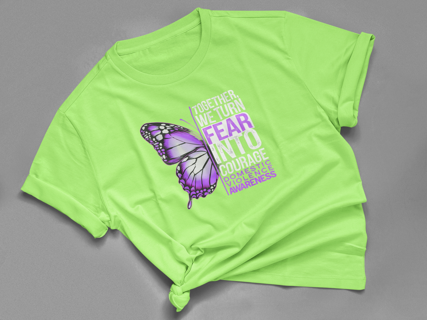 Together We Turn Fear Into Courage