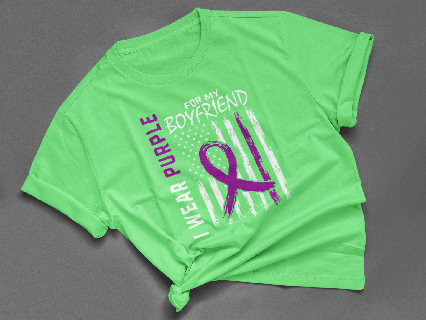 I WEAR PURPLE FOR MY BOYFRIEND