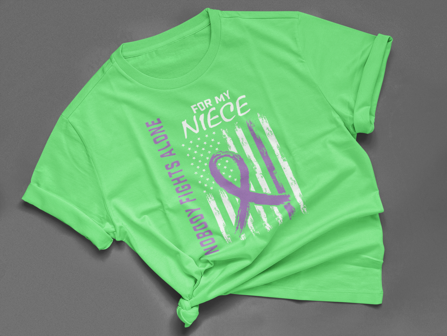 NOBODY FIGHTS ALONE FOR MY NIECE