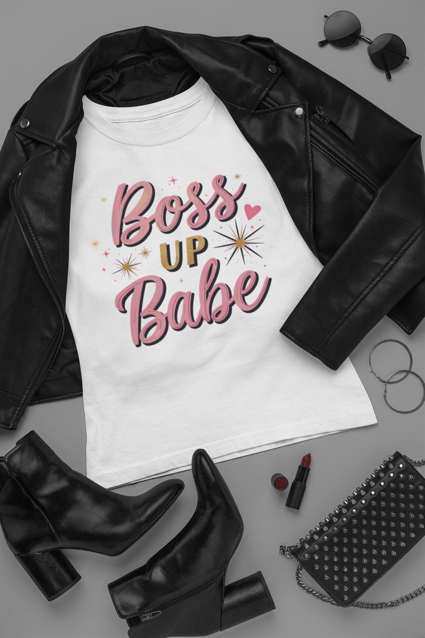 Boss Up Babe – Empowerment Graphic Tee