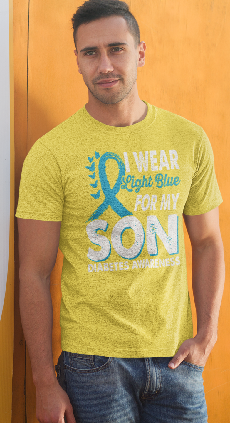 I WEAR LIGHT BLUE FOR MY SON