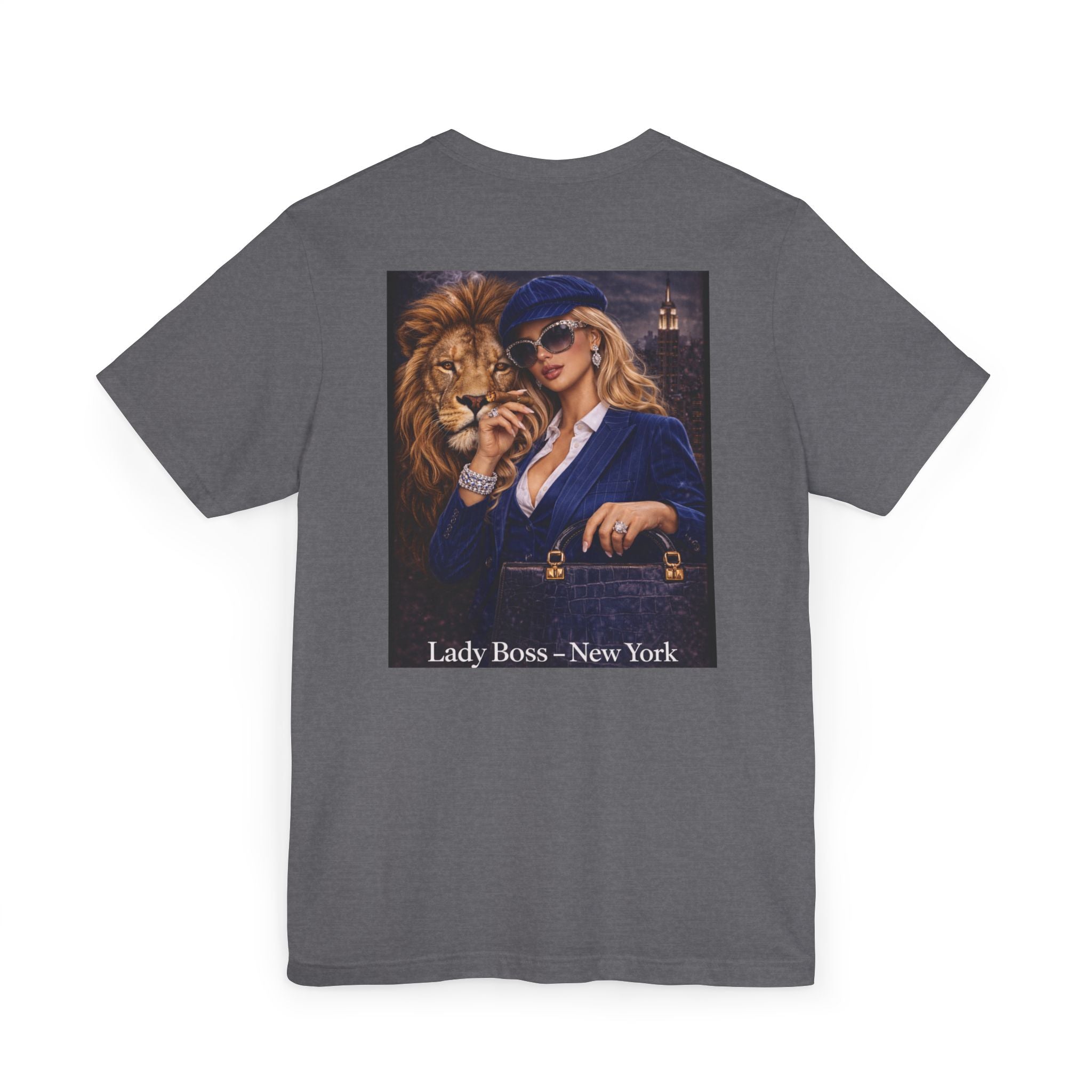 Lady Boss T-Shirt — 'Lady Boss — New York' Graphic Tee