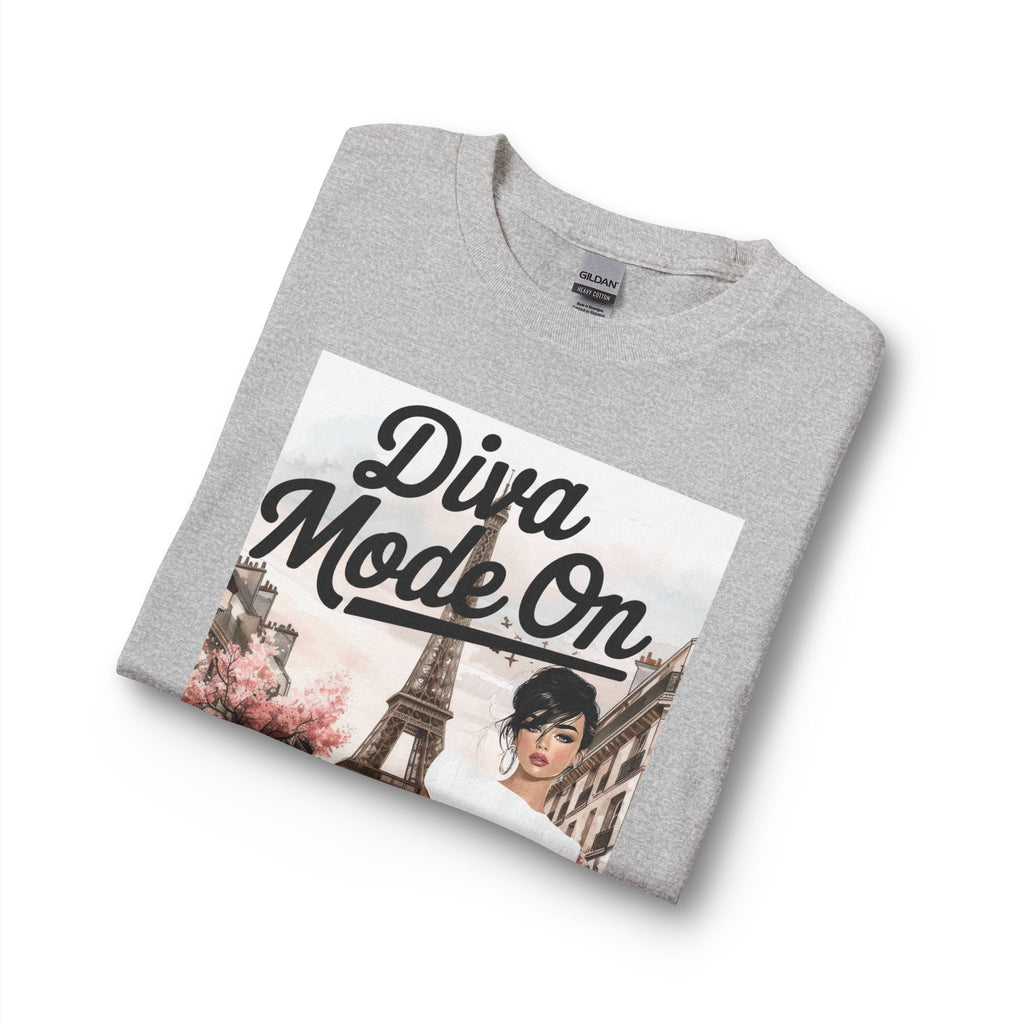 Diva Mode On Long Sleeve Tee