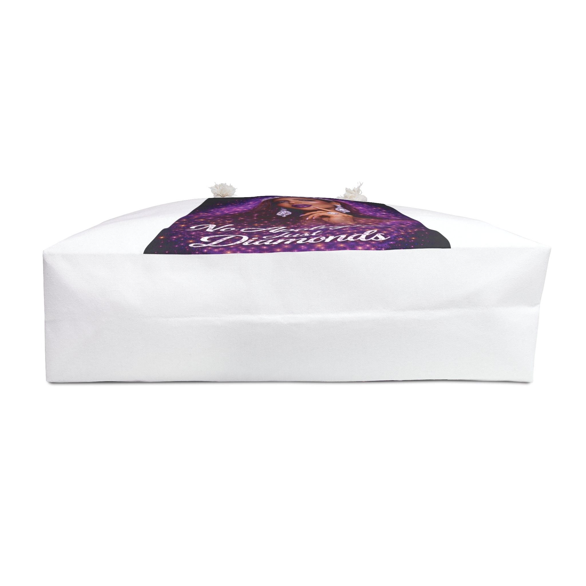 Weekender Bag — "No Apologies, Just Diamonds" Glam Travel Tote