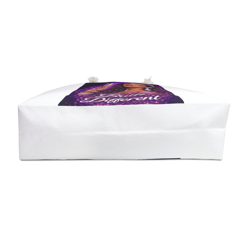 Built Different Weekender Bag — Glamorous Purple Celebration Travel Tote