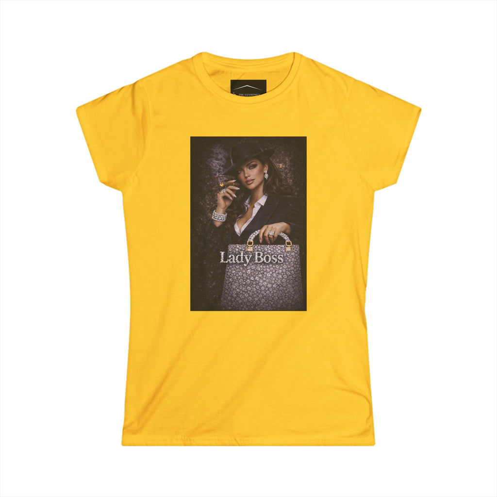 Lady Boss Graphic Tee — Women's Empowerment Vintage Style Shirt Sale end 02/15/26
