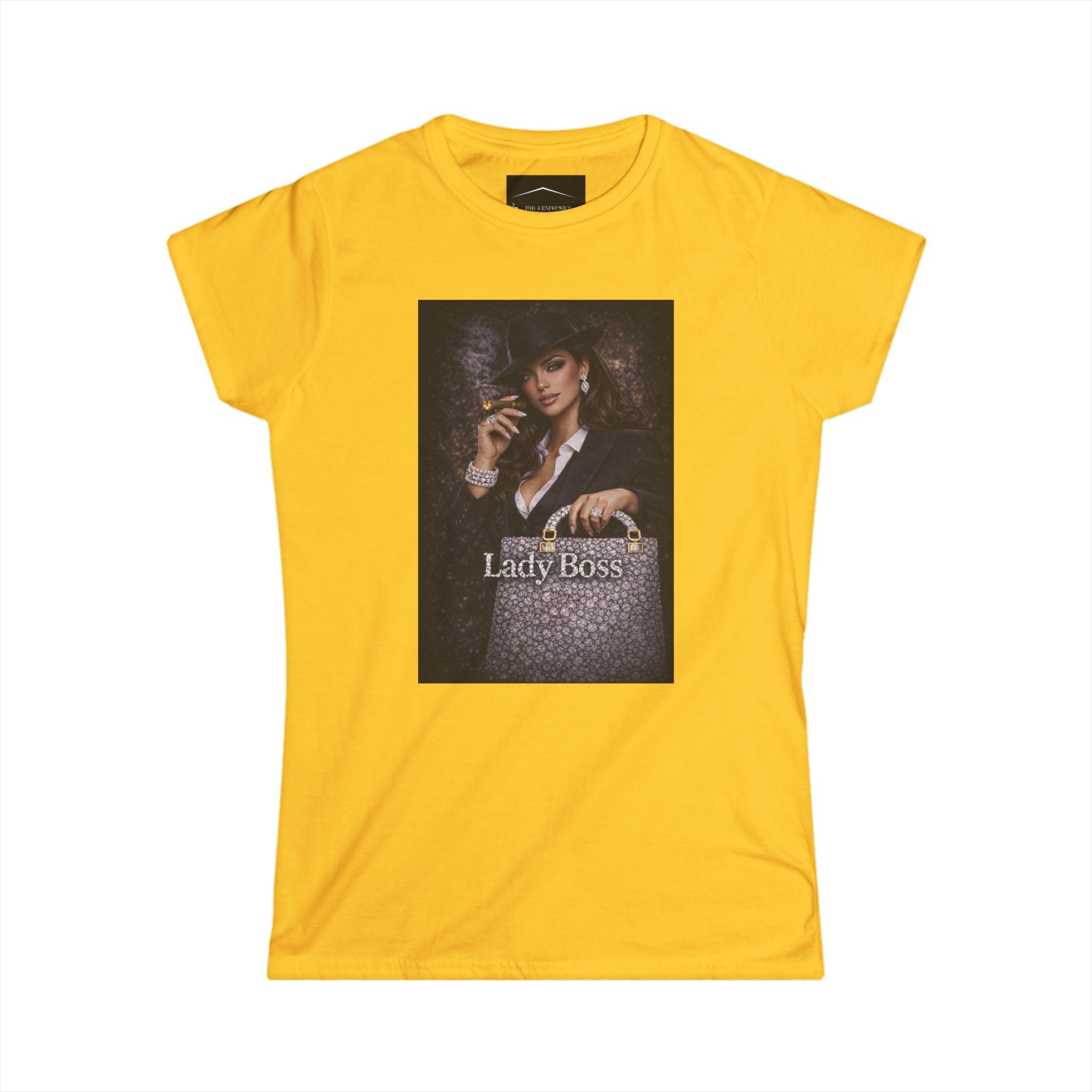 Lady Boss Graphic Tee — Women's Empowerment Vintage Style Shirt Sale end 02/15/26
