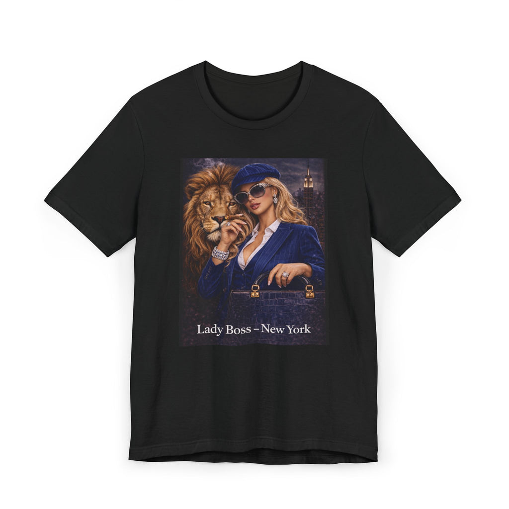 Lady Boss T-Shirt — 'Lady Boss — New York' Graphic Tee