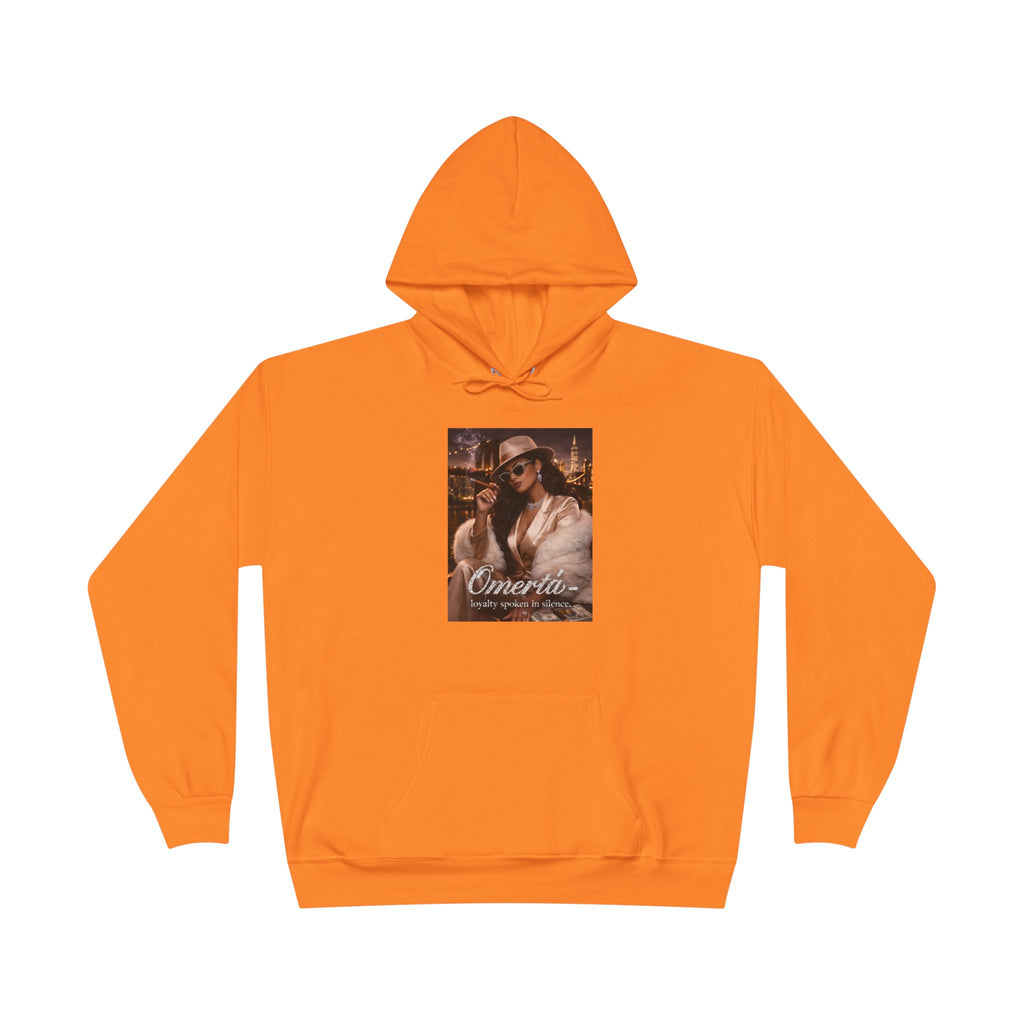 Vintage Cigarette Girl Hoodie — 'Cinerilla' Retro Pinup Pullover