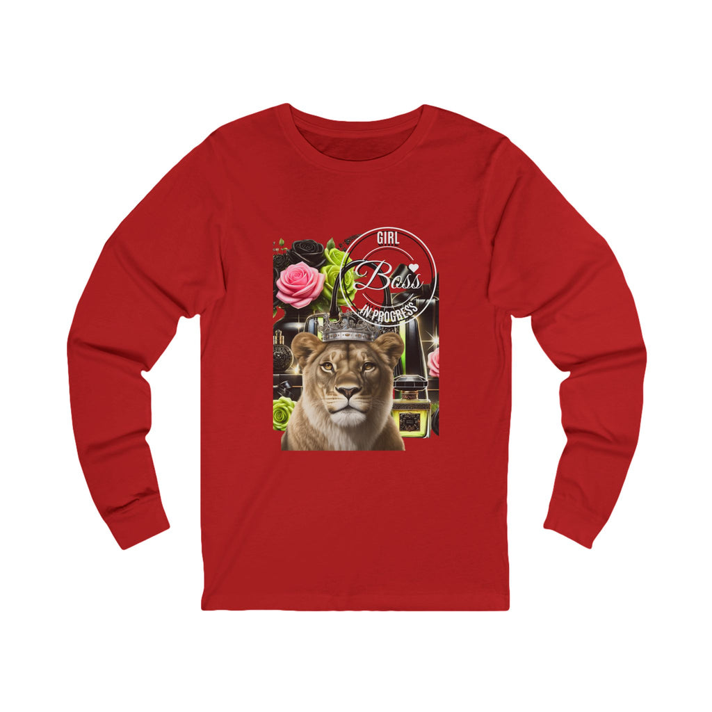 👑 Boss in Progress™ Long-Sleeve Tee