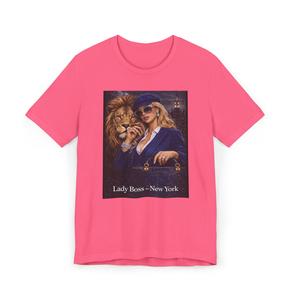 Lady Boss T-Shirt — 'Lady Boss — New York' Graphic Tee