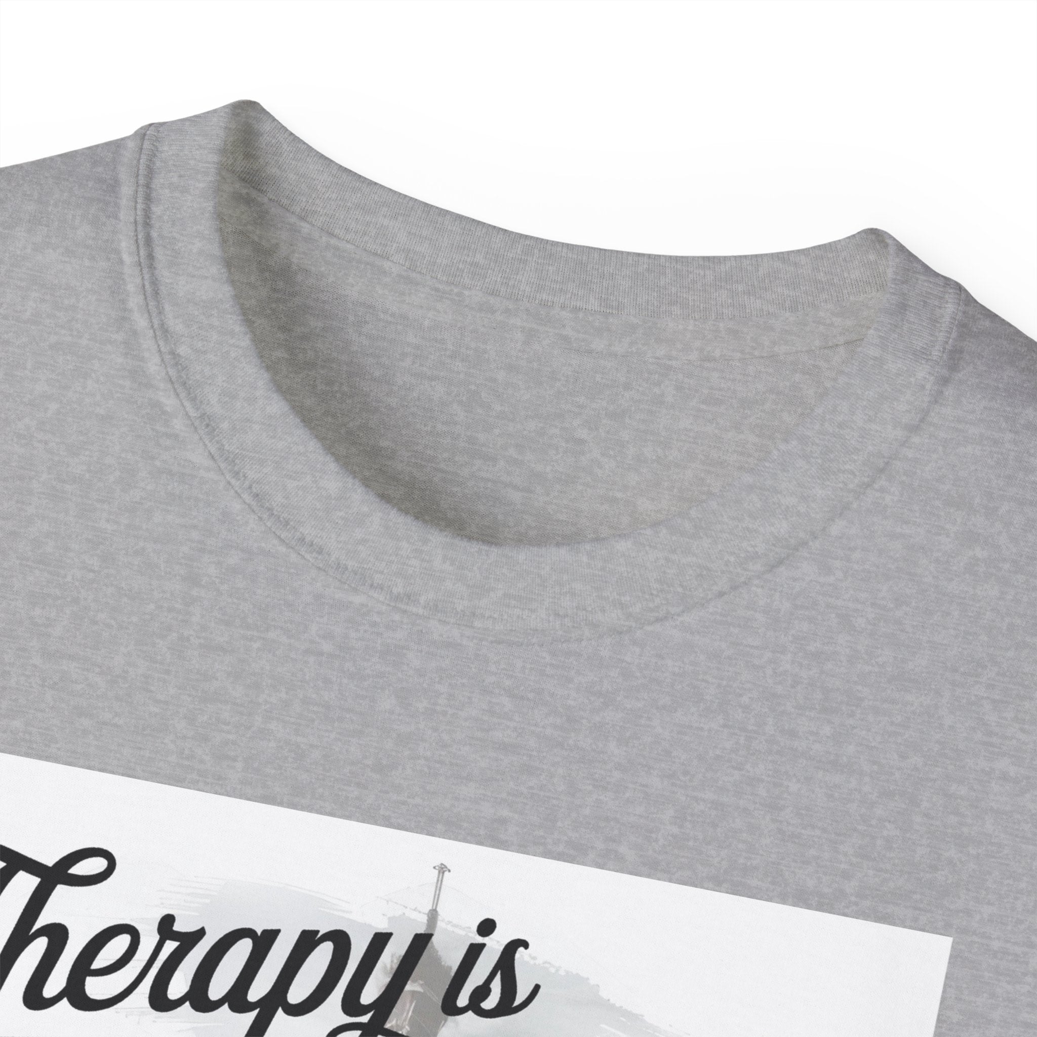 Fashion Quote Tee — "Therapy Is Temporary, Fashion Is Forever" Graphic T-Shirt
