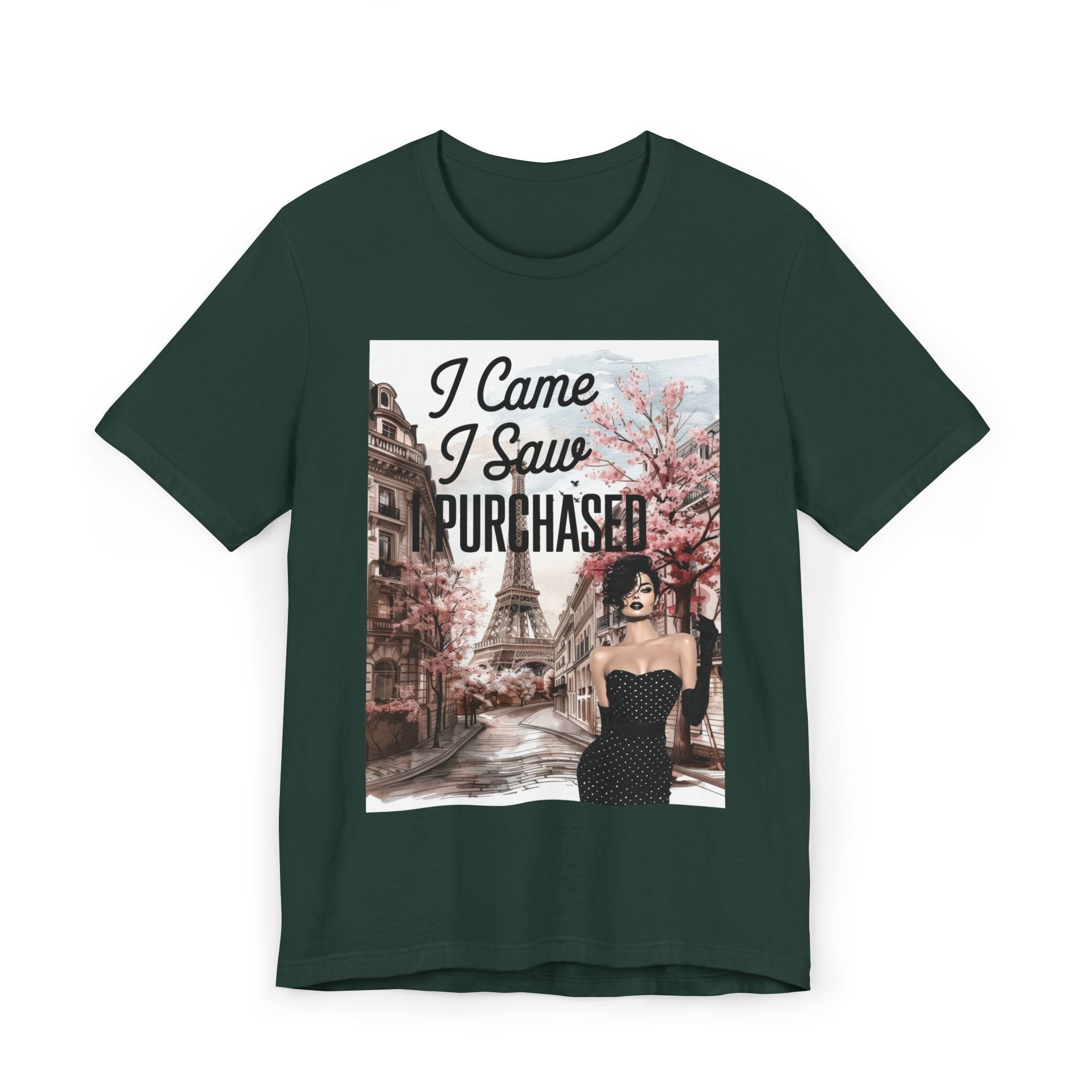 I Came I Saw Purchased Paris Fashion Tee