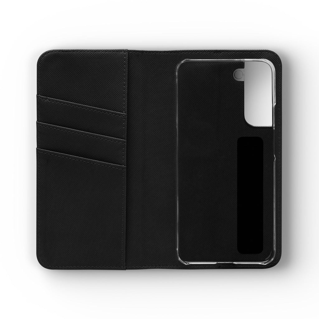 Survival Mode On Flip Phone Case — Wallet Flip Case with 'Survival Mode' Design