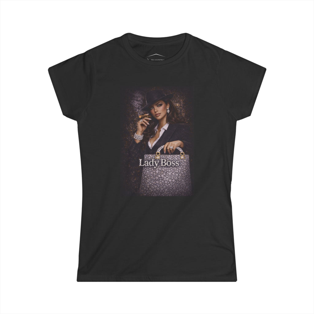 Lady Boss Graphic Tee — Women's Empowerment Vintage Style Shirt Sale end 02/15/26