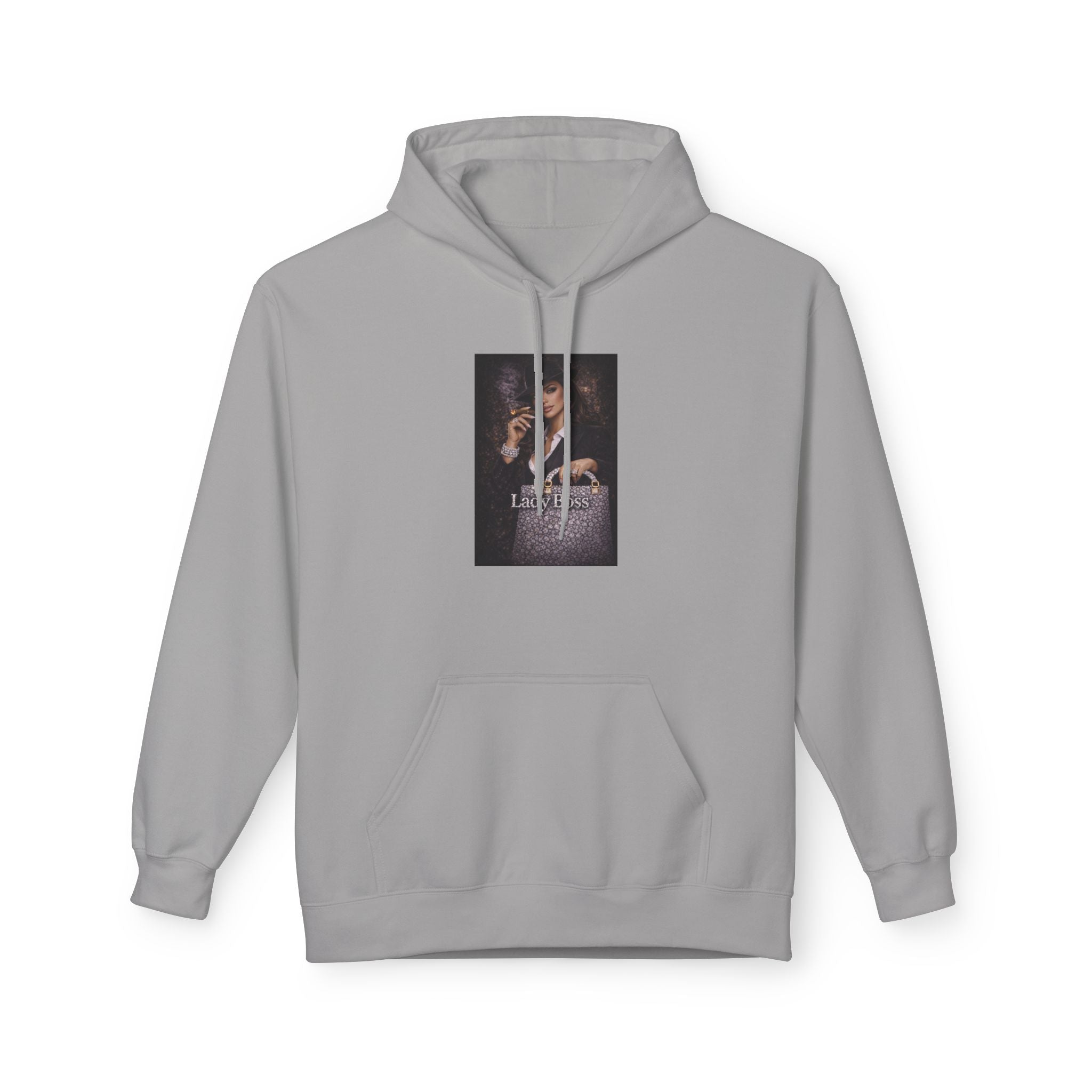 Lady Boss Hoodie — Empowered Chic Graphic Pullover Sale ends 02/15/26
