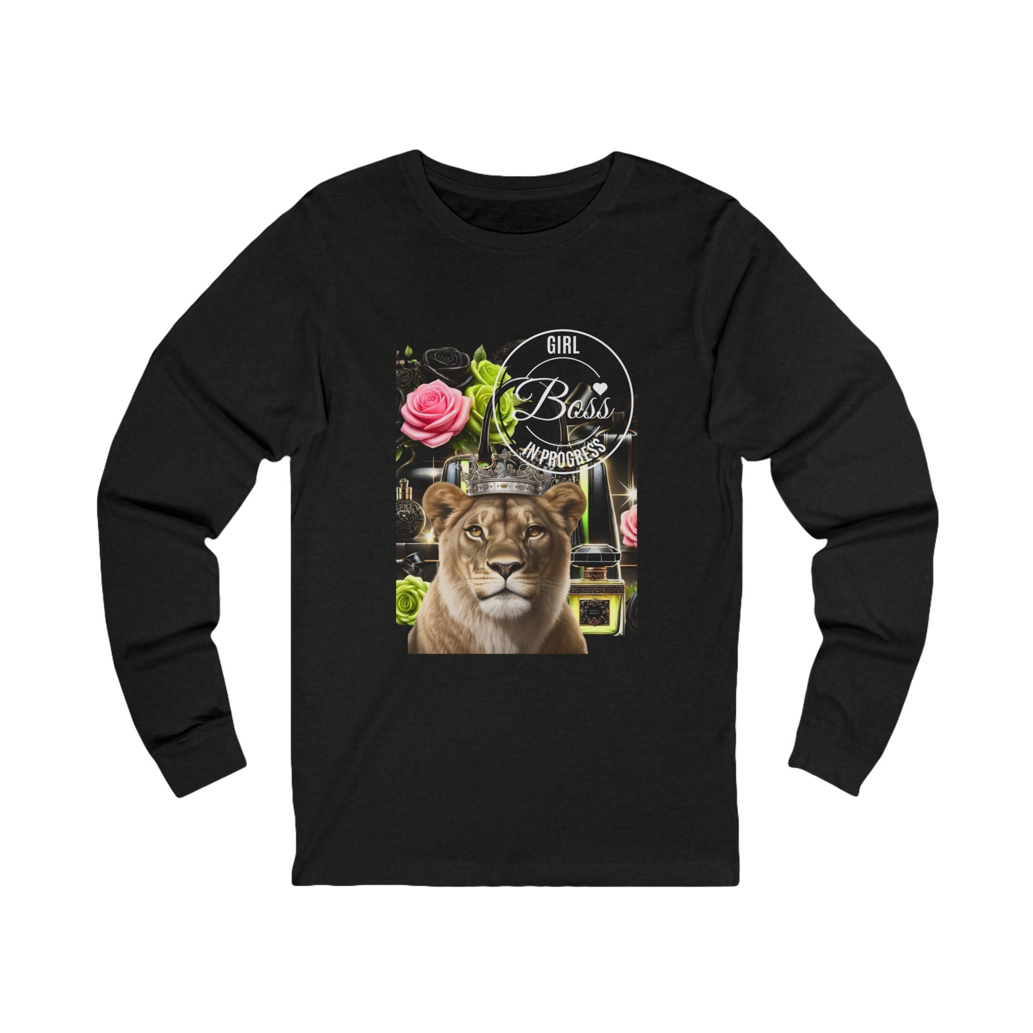 👑 Boss in Progress™ Long-Sleeve Tee
