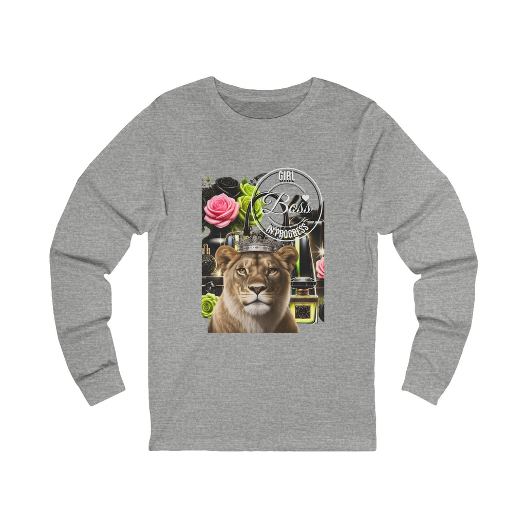 👑 Boss in Progress™ Long-Sleeve Tee