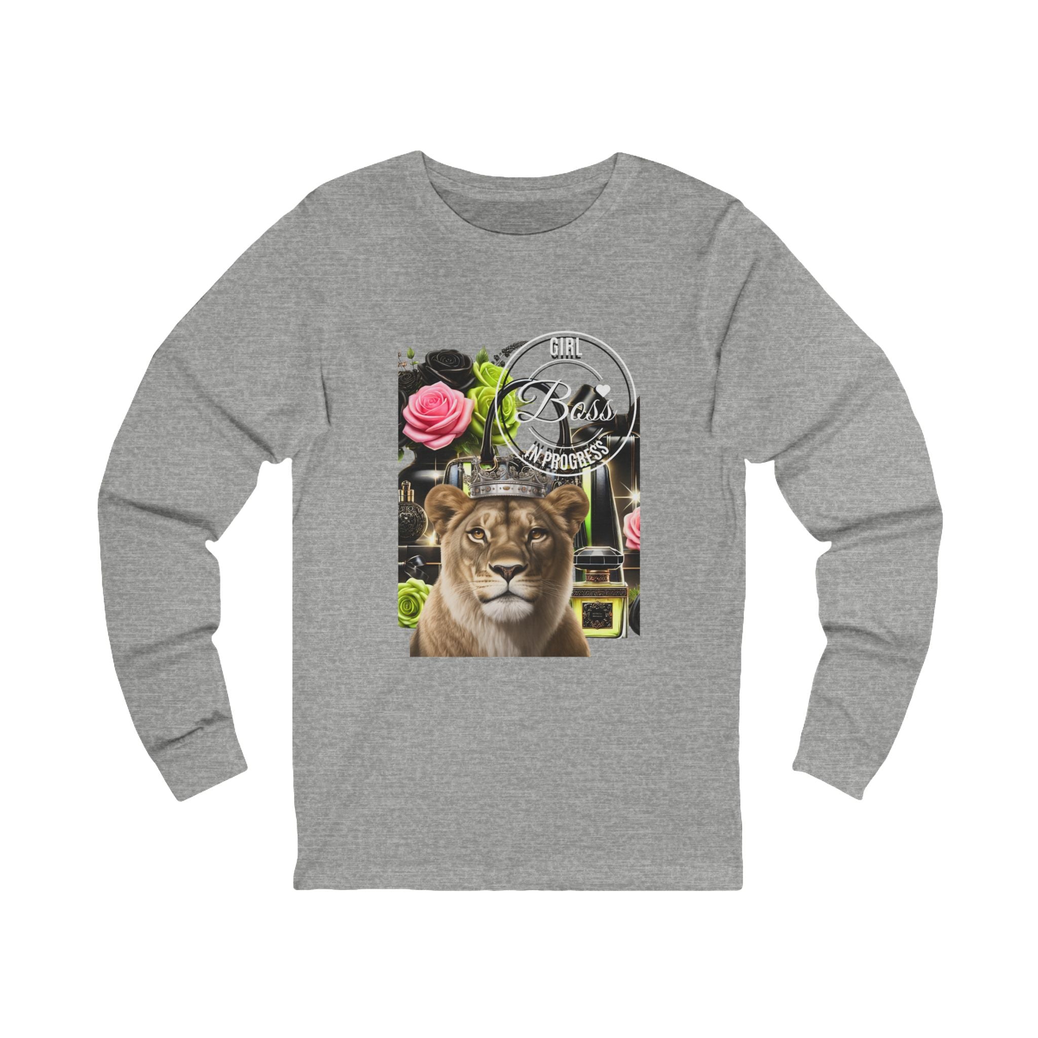 👑 Boss in Progress™ Long-Sleeve Tee