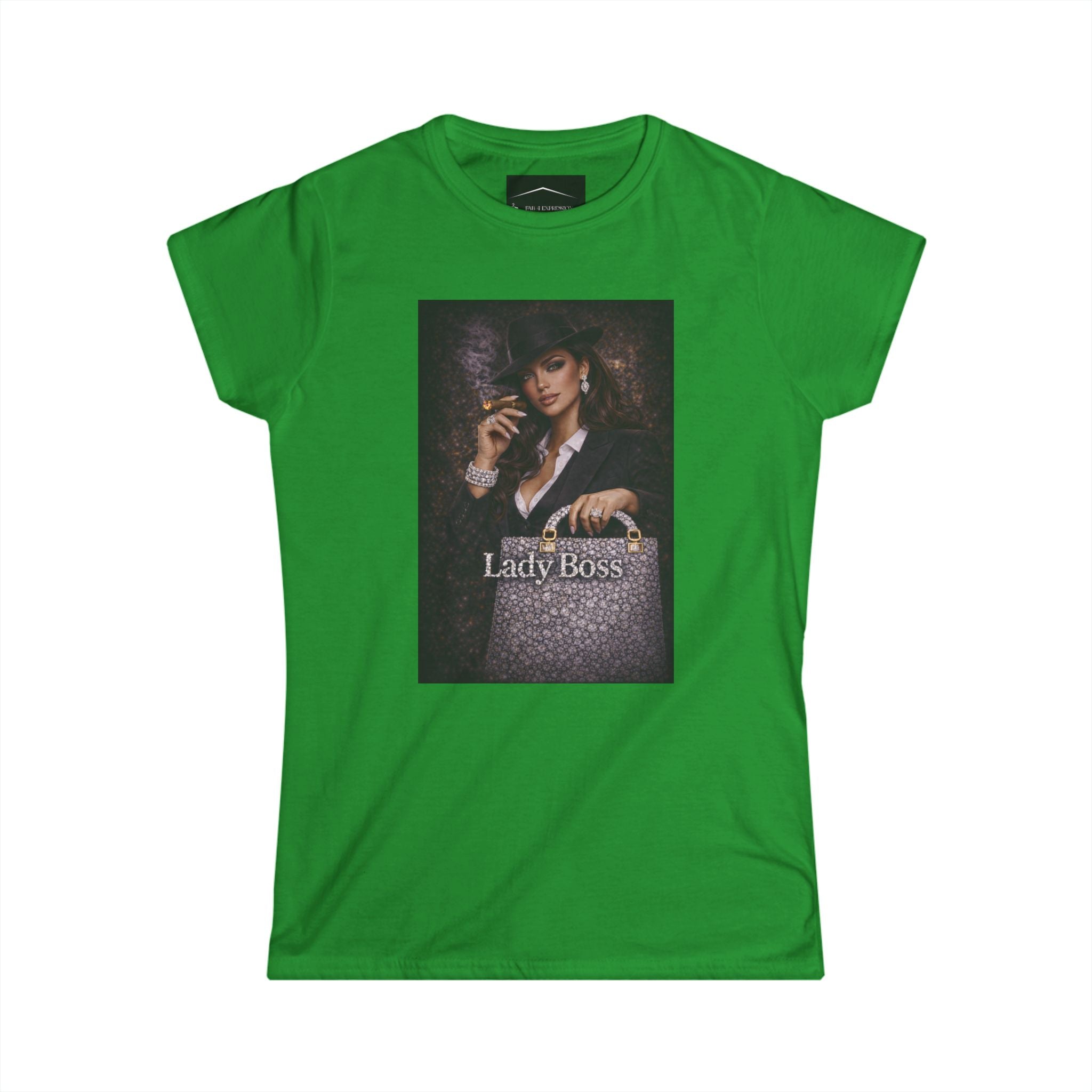 Lady Boss Graphic Tee — Women's Empowerment Vintage Style Shirt Sale end 02/15/26