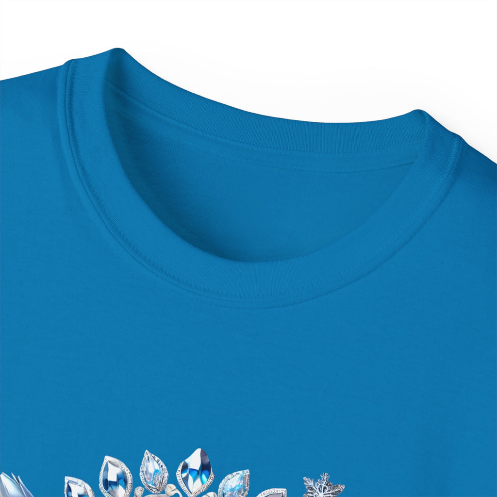 Boss Lady Tee — Women's Empowerment Graphic T‑Shirt (Crown & Roses Design)