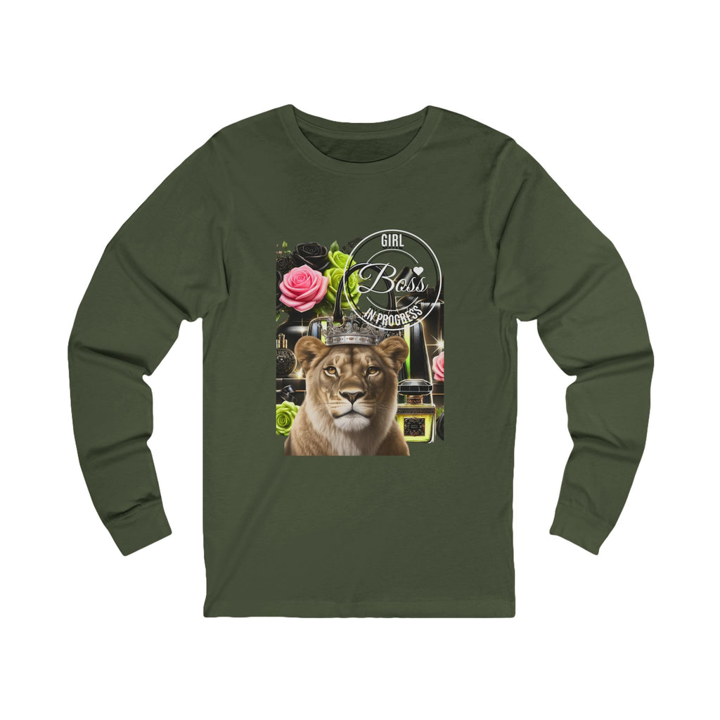 👑 Boss in Progress™ Long-Sleeve Tee