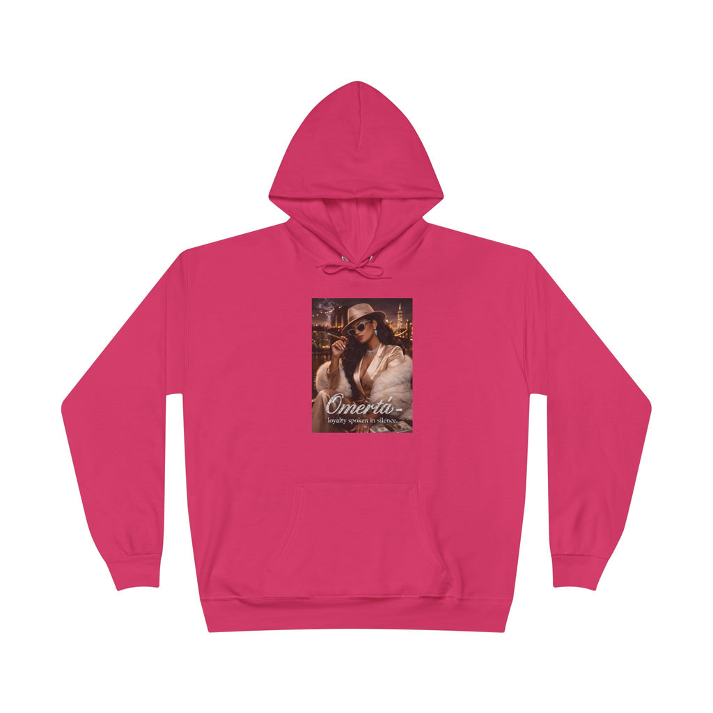 Vintage Cigarette Girl Hoodie — 'Cinerilla' Retro Pinup Pullover