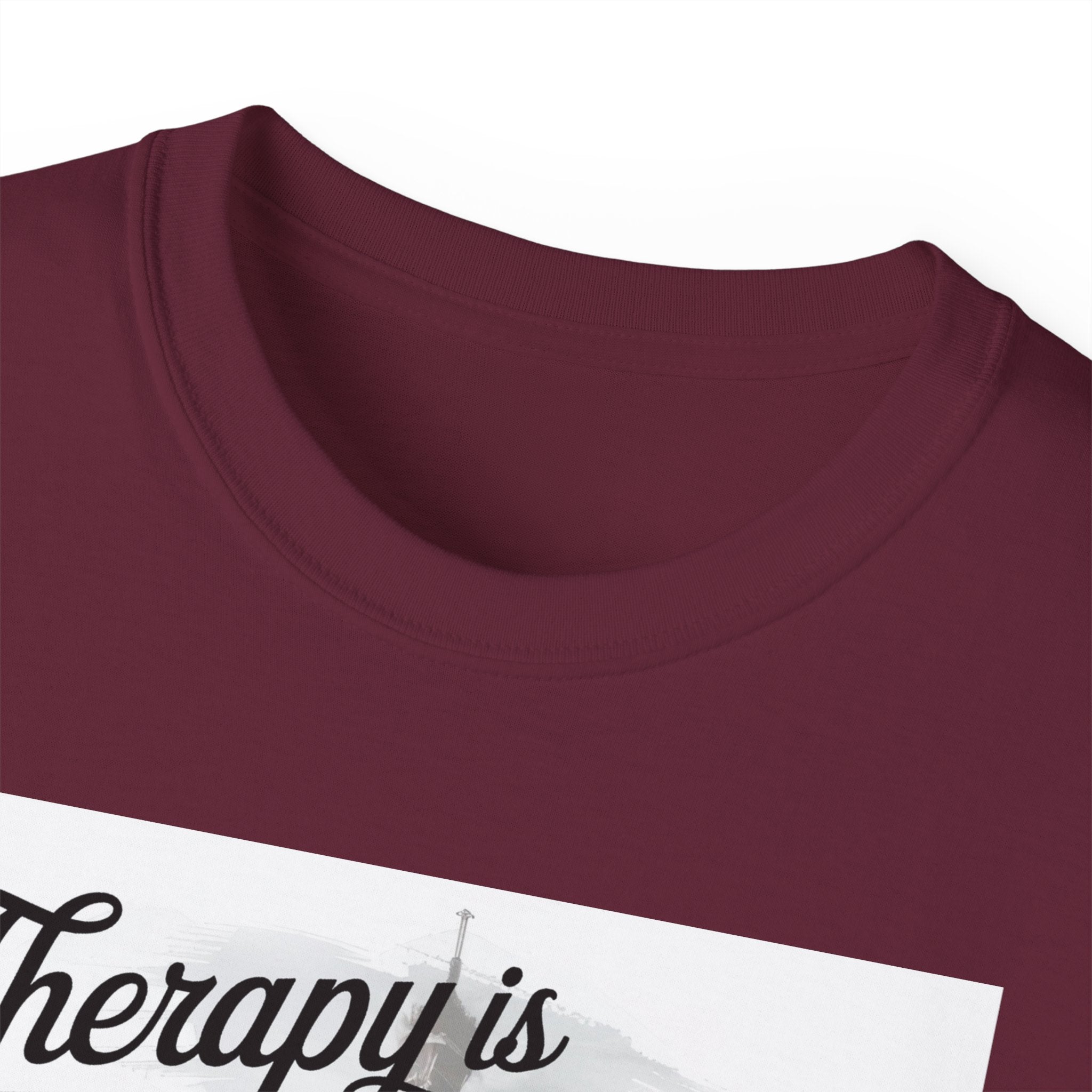 Fashion Quote Tee — "Therapy Is Temporary, Fashion Is Forever" Graphic T-Shirt