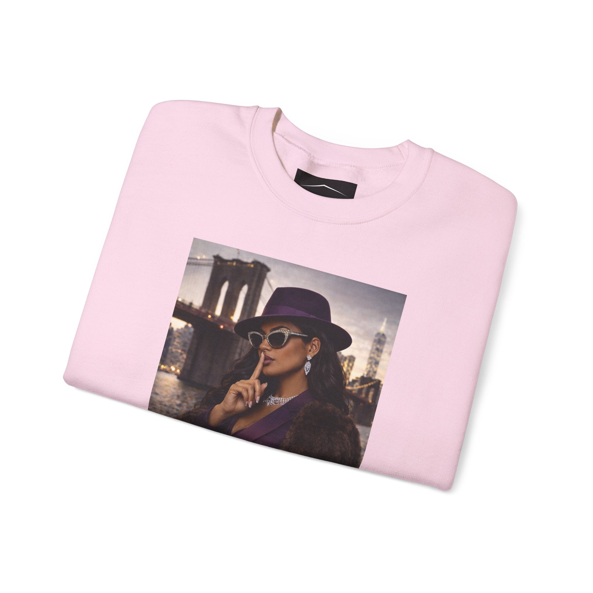 Omertà Crewneck Sweatshirt – Vintage Noir Graphic Crewneck Sale ends 02/15/26