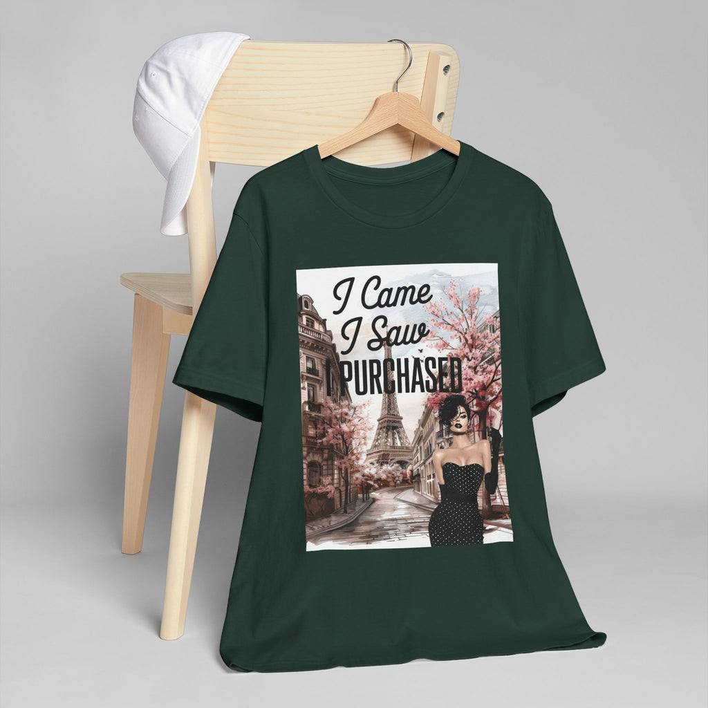 I Came I Saw Purchased Paris Fashion Tee