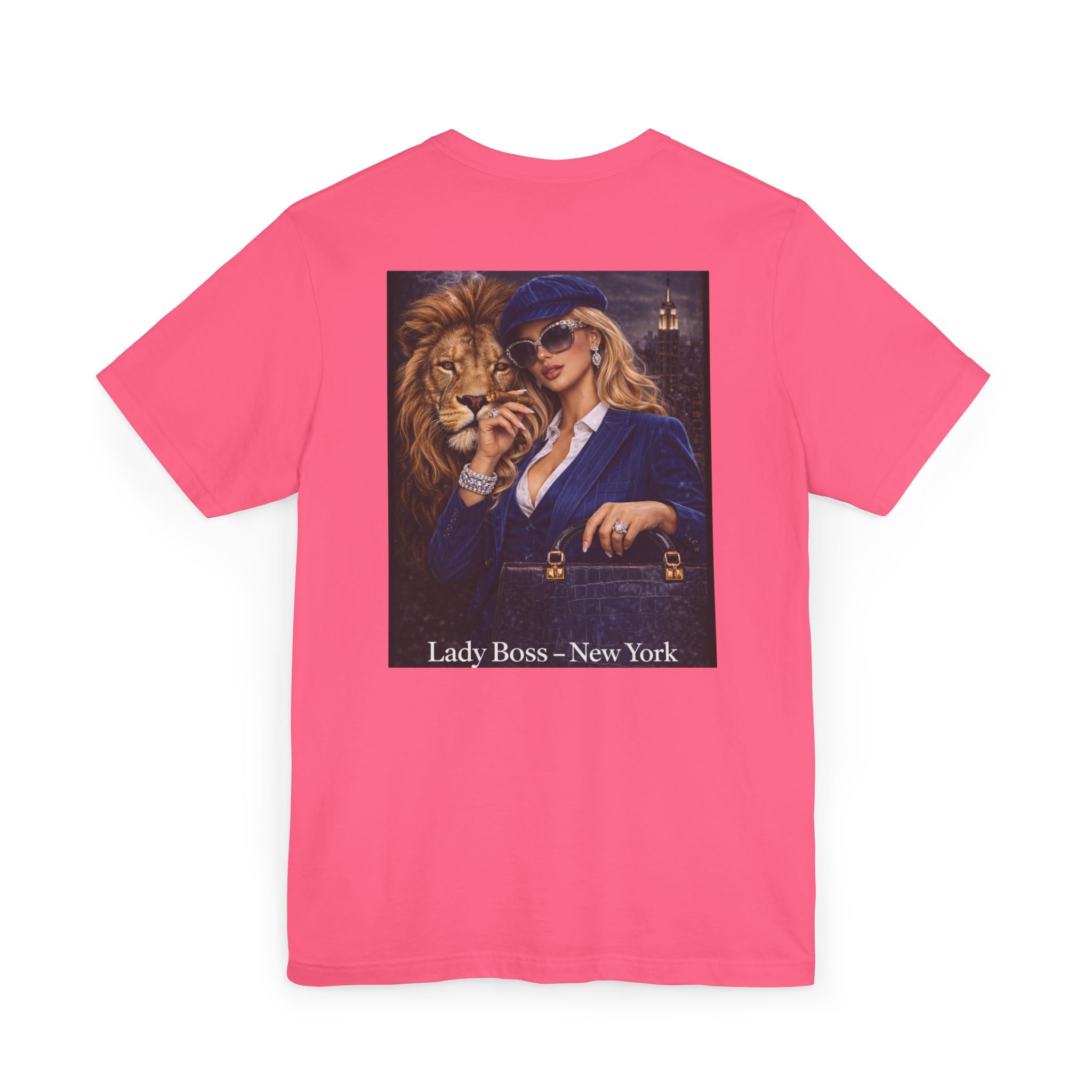 Lady Boss T-Shirt — 'Lady Boss — New York' Graphic Tee