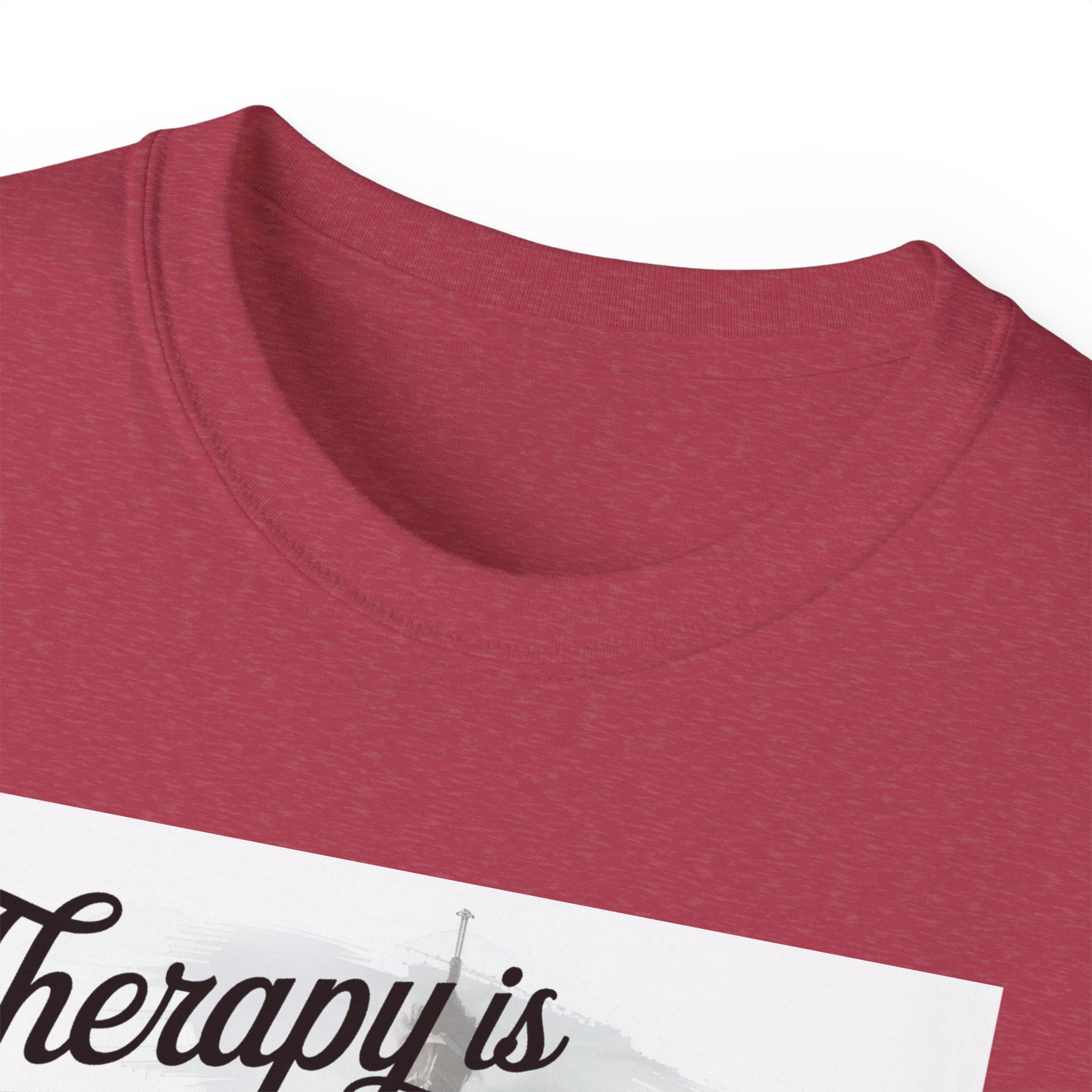 Fashion Quote Tee — "Therapy Is Temporary, Fashion Is Forever" Graphic T-Shirt