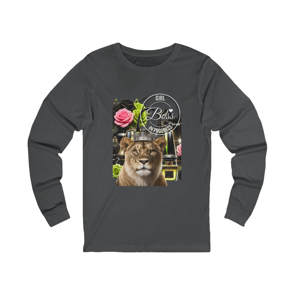 👑 Boss in Progress™ Long-Sleeve Tee